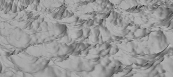 Абстрактний Фон Хвильової Хвилі Високого Припливу Гірський Комплекс Ілюстрація Цифрова — стокове фото