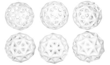 Bağlantı çizgileri ile küresel dijital bağlantı illüstrasyon ızgarası 3d soyut teknoloji biçimi ile küresel 3D illüstrasyon çizimi baskı ve grafik tasarımı için kırpma yolu