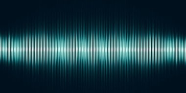 3d illüstrasyon ses dalgası soyut müzik darbesi arka plan Frekans ve spektrumun ses dalgası grafiği ayrı ayrı siyah arkaplan üzerinde