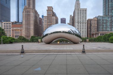Bulut Kapısı ya da Sabah Bean Millennium Park, Chicago, Illinois 'de