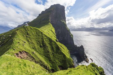 Kallur Deniz Feneri, Kalsoy Adası, Faroe Adaları, Danimarka