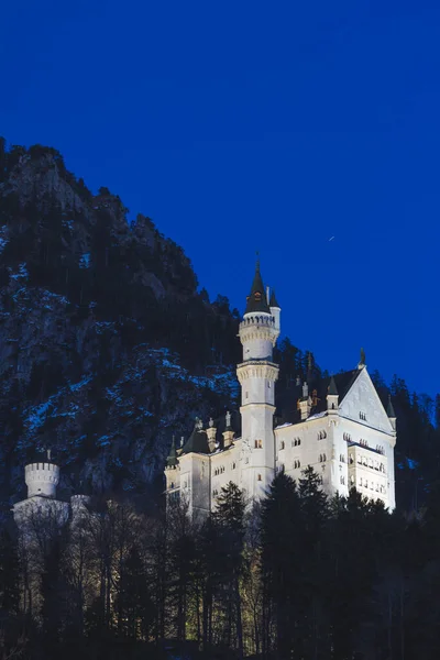 Castillo Neuschwanstein Cerca Fussen Baviara Alemania — Foto de Stock