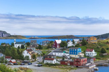 Küçük bir sahil kasabası olan Trinity, Newfoundland, Kanada