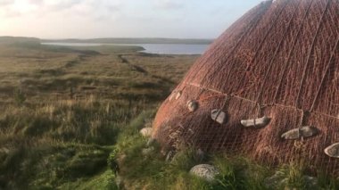 İskandinav Değirmeni ve Kiln Shawbost Adası Lewis Outer Hebrides, Batı Adaları, İskoçya