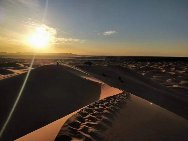 Marruecos Dunas Desierto Naranja — Foto de Stock