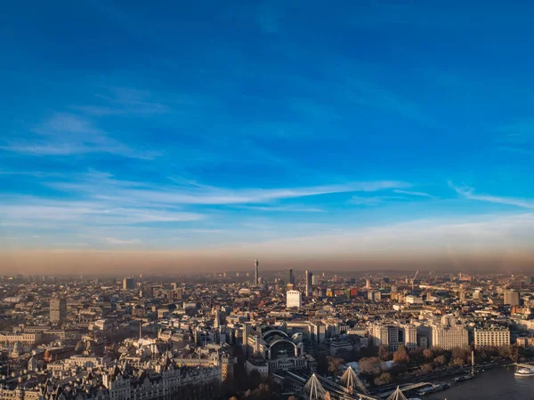 Вид Лондон Голубым Небом — стоковое фото