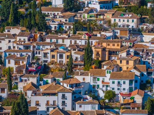 Panoramic View Granada City — Stock Photo, Image
