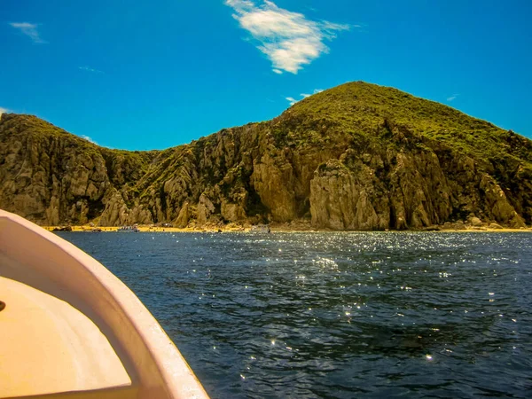 Plajın yaz manzarası