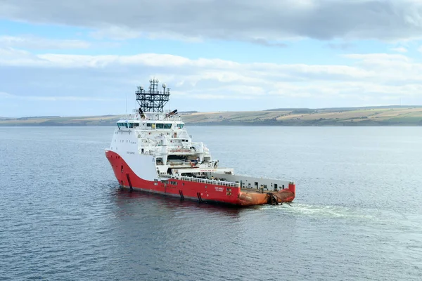 Invergordon Schottland Oktober 2016 Ahts Schiff Siem Grannet Holt Den — Stockfoto