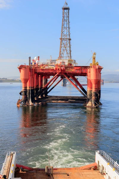Invergordon Schottland Oktober 2016 Ahts Schiff Bei Rig Move Operation — Stockfoto