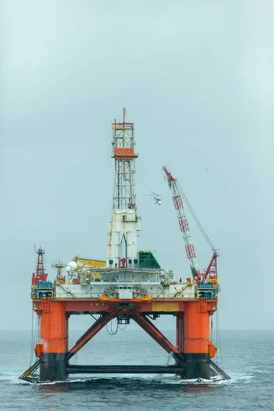 Nordsea Norway 2015 Mai Die Tauchbohrplattform Transocean Leader Erhält Den — Stockfoto