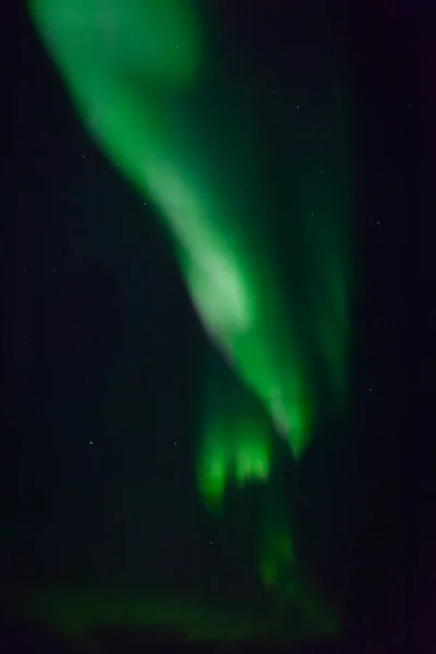 Aurora Borealis Χορεύει Στον Ουρανό Της Ρωσίας Λήφθηκε Στην Καρά — Φωτογραφία Αρχείου