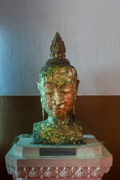 Αγιούτθαγια Ταϊλάνδη 2015 Φεβρουάριος Thai Buddha Γλυπτό Χρυσό Στο Ναό — Φωτογραφία Αρχείου