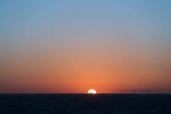 Hornsea Offshore Wind Farm 2016 July Sunset Hornsea Offshore Wind — Stock Photo, Image