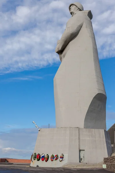 Murmansk Russland September 2014 Ljoscha Denkmal Erinnerung Sowjetische Soldaten Matrosen — Stockfoto