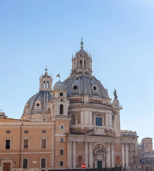 Rome Olaszország 2014 Augusztus Templomok Santa Maria Loreto Mária Legszentebb — Stock Fotó