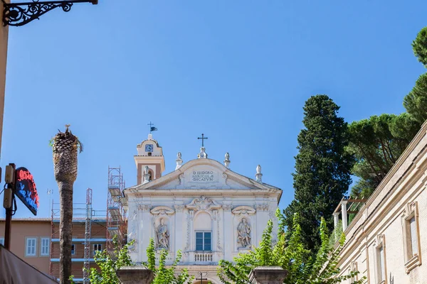 Roma Italia Agosto 2014 Chiesa Bianca Roma — Foto Stock