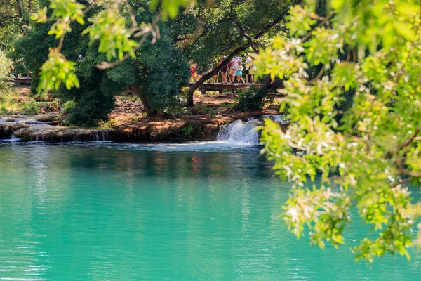 Sibeni Croatia 2017 Ağustos Hırvatistan Daki Krka Nehri Ulusal Parkında — Stok fotoğraf