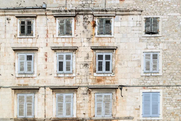 Split Croazia 2017 Agosto Antico Edificio Nel Centro Storico Spalato — Foto Stock