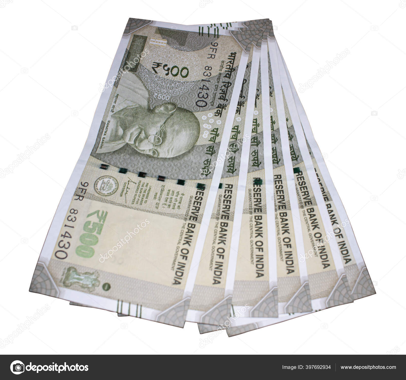 photo Indian 500 Rupee Note Picture depositphotos
