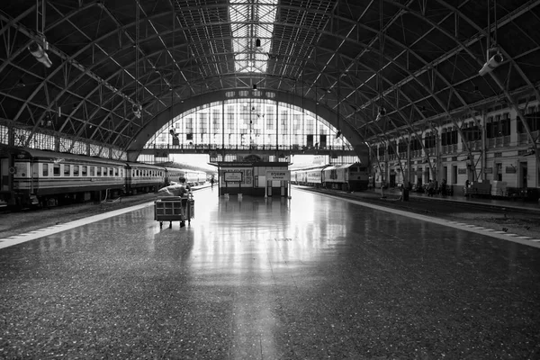 Bangkok Tailândia Julho 2020 Hua Lampong Estação Central Hall Chegada — Fotografia de Stock