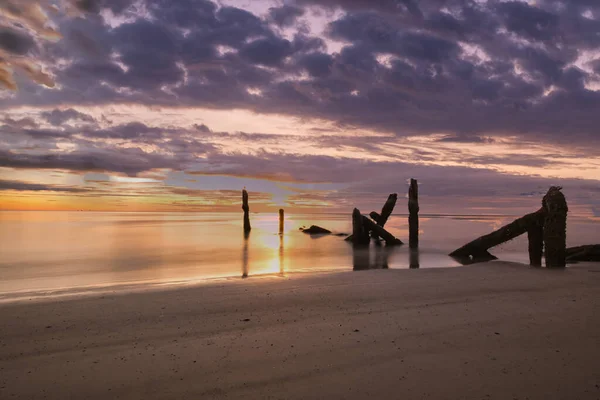 Hua Hin Beach Sunrise — Stock Photo, Image