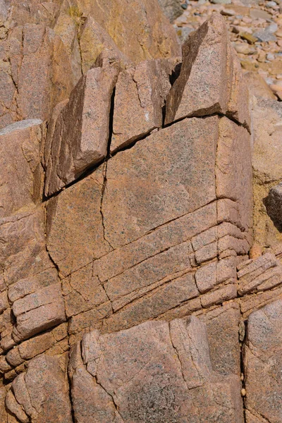 Texturu Přírodního Kamene Venku Vzor — Stock fotografie