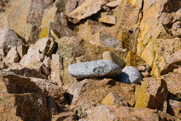 Konsistens Naturlig Sten Utomhus Mönster — Stockfoto