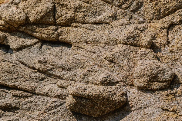 Textur des Natursteinhintergrundes im Freien, Muster — Stockfoto