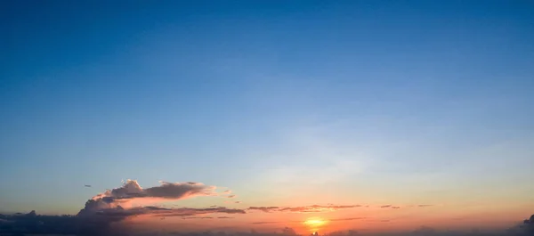 Закат Сейшельском Острове Летнее Небо — стоковое фото