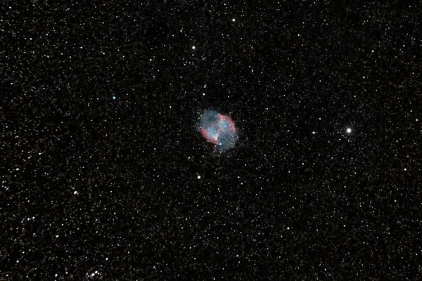 The Dumbbell Nebula from my backyard. Also known as Apple Core Nebula, Messier 27, M 27, or NGC 6853, is a planetary nebula in the Vulpecula constellation.