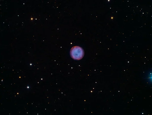 Owl Nebula (also known as Messier 97, M97 or NGC 3587) is a planetary nebula located approximately 2,030 light years away in the constellation Ursa Major. The nebula is approximately 8,000 years old.