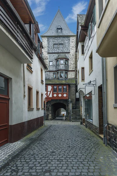 One Many Narrow Streets Old German City Basharah — Stock Photo, Image