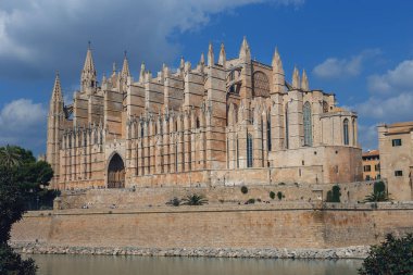 Palma de Mallorca eski İspanyol şehri, Saint Mary Katedrali görünümünü