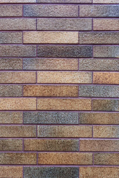 Backgroun으로 색상의 벽돌의 — 스톡 사진