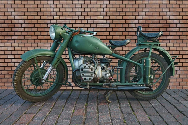 Petersburg Russland Oktober 2019 Ein Militärisches Motorrad Aus Dem Zweiten — Stockfoto