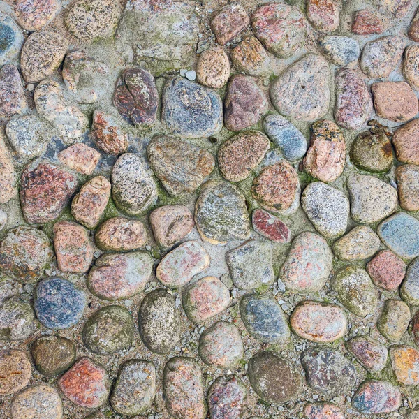 Cobblestone Pavement Made Stone Ancient Peter Paul Fortress Petersburg Russia — Stock Photo, Image