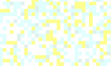 Soyut kare piksel mozaik renkli arka plan geometrik renksiz desen pastel renklerde. 8 bit