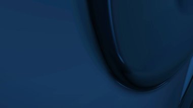 Mavi soyut modern arkaplan şablon, kart ya da pankart için yansıtıcı eğri çizgilere sahip. Metin için boş alan. 3d resimleme.