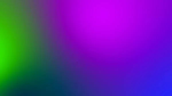 Abstracte Gradiënt Groen Blauw Paars Zachte Kleurrijke Achtergrond Modern Horizontaal — Stockfoto