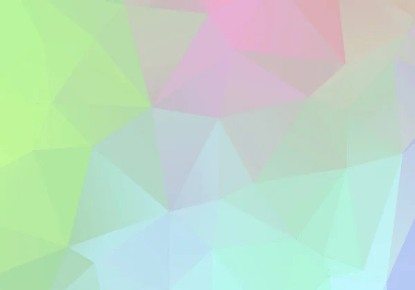 Abstract Colorful Triangle Pastel Gradation Background Render Triangles Modern Background — Stock Photo, Image