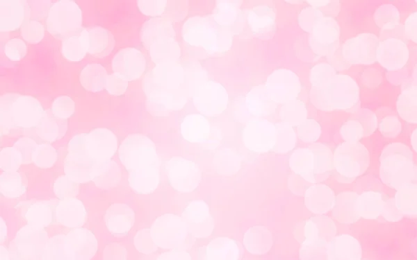 奢华的粉色模糊的抽象背景与Bokeh灯背景的情人节的概念 — 图库照片