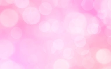 Sevgililer Günü konsepti için arka planda Bokeh ışıkları olan lüks pembe bulanık arka plan.