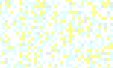 Soyut kare piksel mozaik renkli arka plan geometrik renksiz desen pastel renklerde. 8 bit