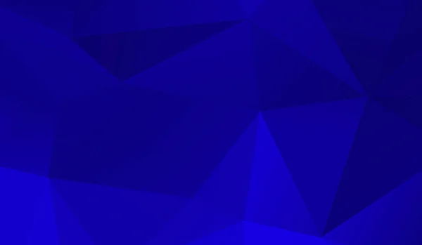 Abstrato Azul Preto Polígono Triângulo Padrão Gradiente Fundo Renderizar Ilustração — Fotografia de Stock