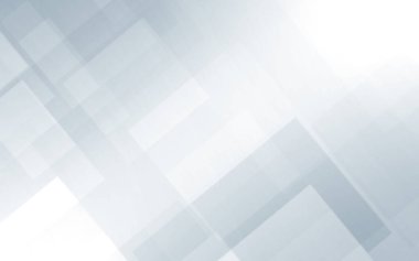 Soyut mavi beyaz ve gri çokgen kare gradyan arkaplan. Konsept tasarım teknolojisi ve modern alanla. 3d resimleme.