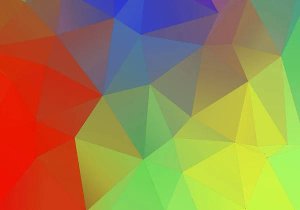 Abstract Colorful Triangle Background Render Triangles Modern Background Wallpaper Business — Stock Photo, Image