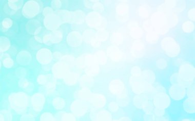 Mavi beyaz odak bulanık arka plan. Arkaplan ve duvar kağıdı Noel için soyut bokeh yumuşak ışık gradyanı.