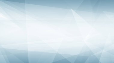Soyut mavi beyaz ve gri çokgen üçgen gradyan arkaplan. 3d resimleme.