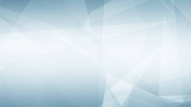 Soyut mavi beyaz ve gri çokgen üçgen gradyan arkaplan. 3d resimleme.